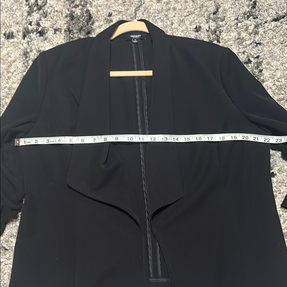 Premise Black Draped Blazer - Picture 9 of 10